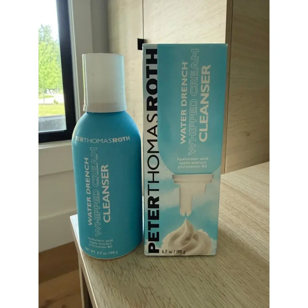 $34 New Peter Thomas Roth Water Drench Whipped Cream Cleanser Hyaluronic Acid